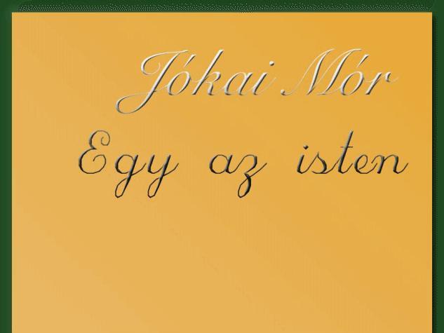 Egy az isten