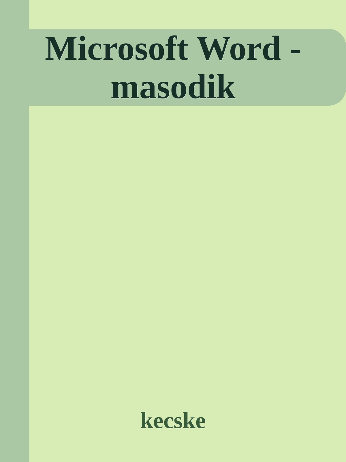 Microsoft Word - masodik